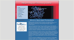 Desktop Screenshot of heparininducedthrombocytopenia.com